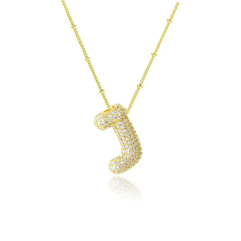 26 English-Letter Bubble Pendant