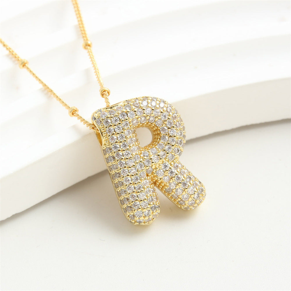 26 English-Letter Bubble Pendant