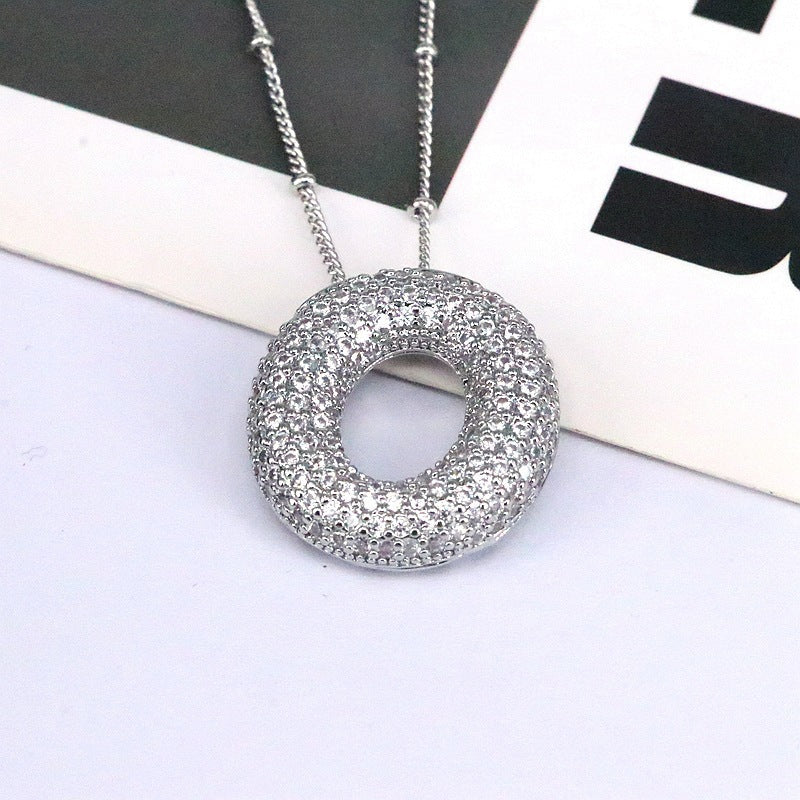 26 English-Letter Bubble Pendant