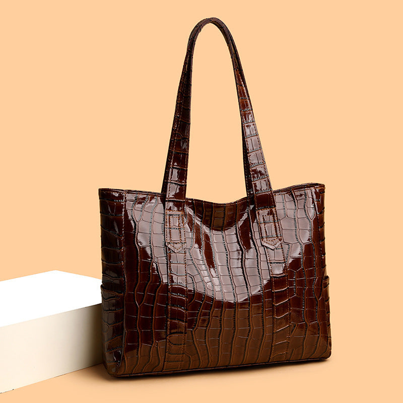 Versatile Textured Tote Bag