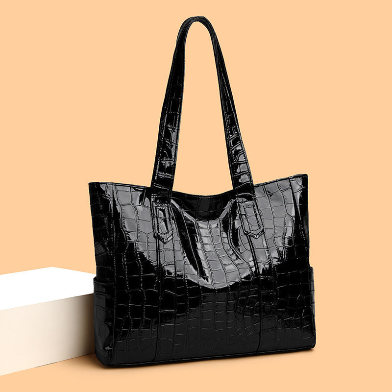 Versatile Textured Tote Bag