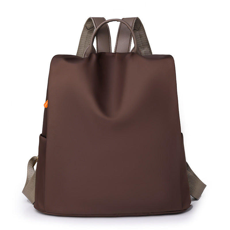 Solid and Multi-Color Oxford Cloth Backpack