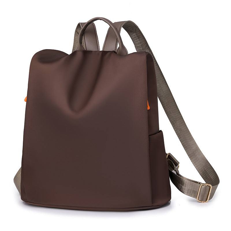Solid and Multi-Color Oxford Cloth Backpack