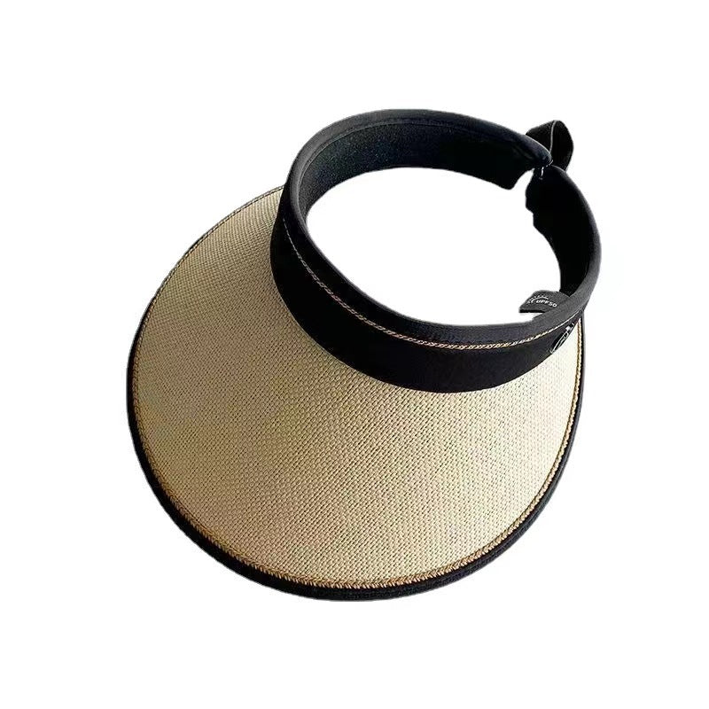 Double-layer Large Brim Sun Protection Foldable Hat