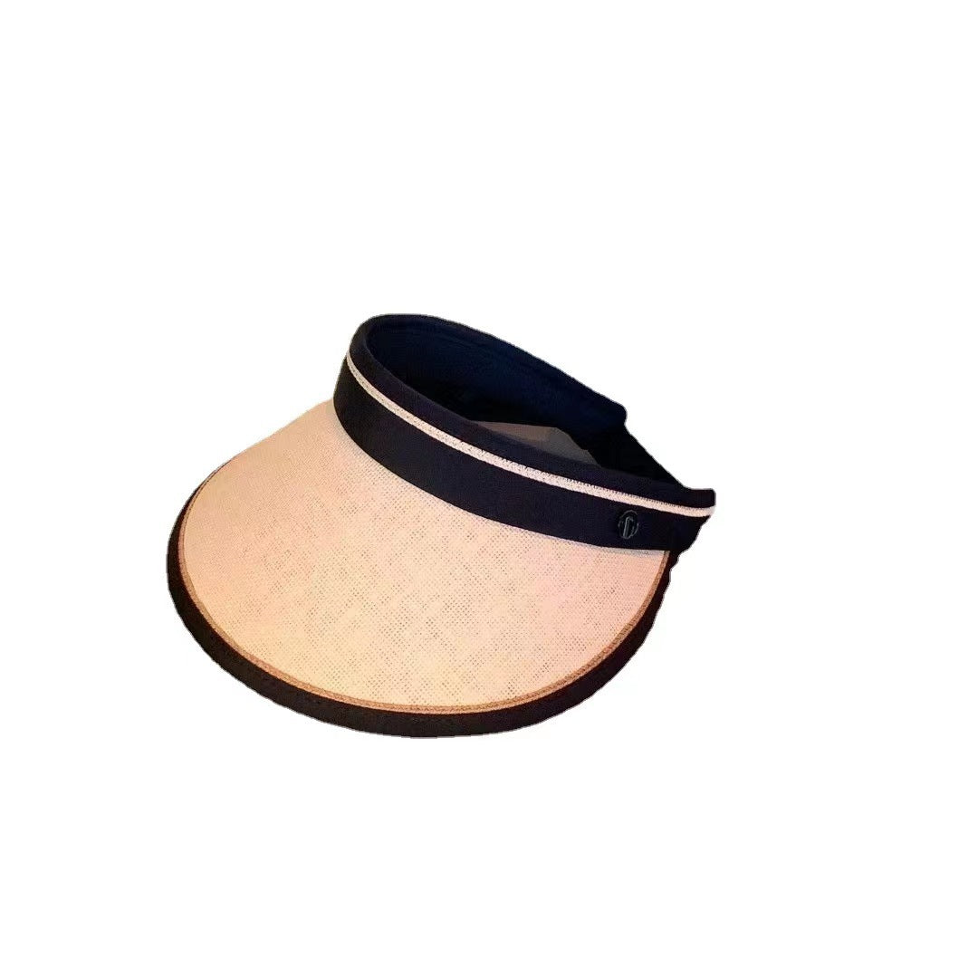 Double-layer Large Brim Sun Protection Foldable Hat