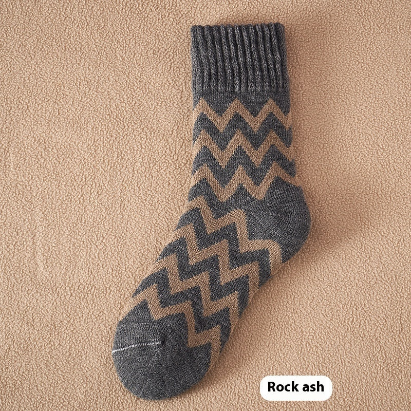 Thick Winter Fleece Lined Snow Warm Floor Socks