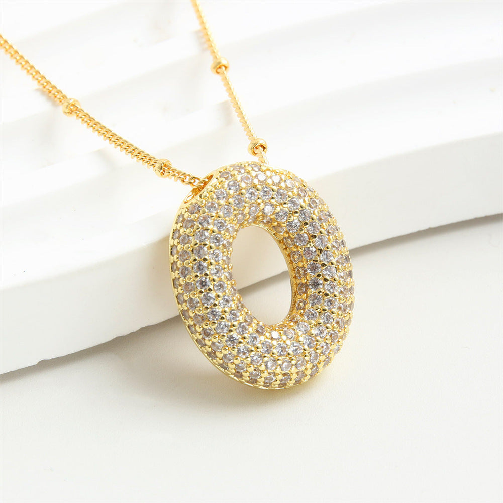 26 English-Letter Bubble Pendant