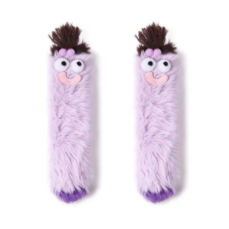 Funny Thickened Tube Winter Socks with Kawaii Cartoon