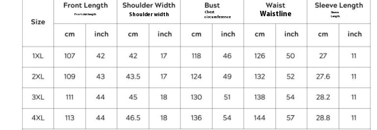European And American Plus Size Pajamas Women's Summer