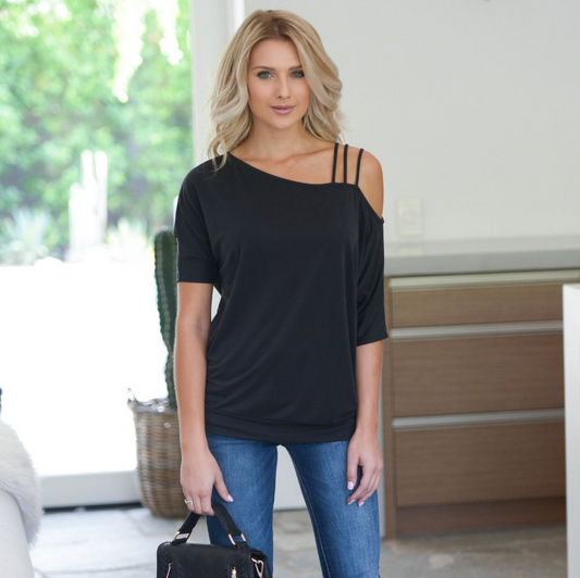 Loose Single Short Sleeve Top