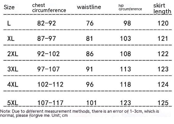 Plus Size Female Split High Waist Elegant Dress