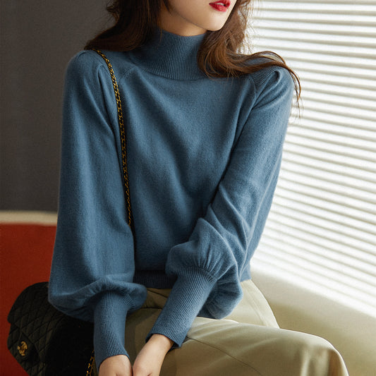 Lotus Multi-color Horn Sleeve Sweater