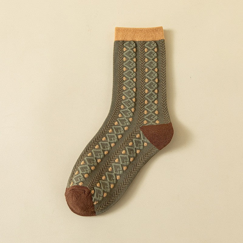 Long-staple Autumn And Winter Cotton Socks