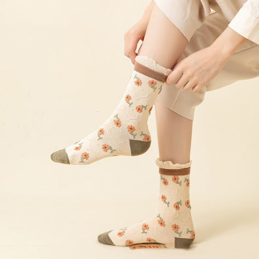 Long-staple Autumn And Winter Cotton Socks