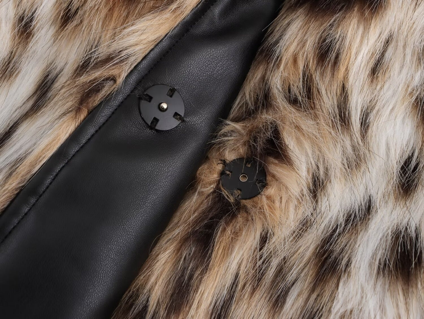 Winter Fake Fur Leopard Coat